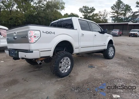 2014 Ford F-150 Platinum из США, поврежденный, VIN 1FTFW1ET1EFC42415